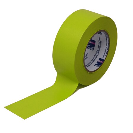 Nevs 2" wide x 60yd Chartreuse Labeling Tape T-200-Chartreuse